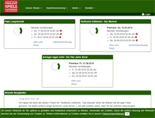 Tablet Screenshot of freilichtspiele-katzweiler.de